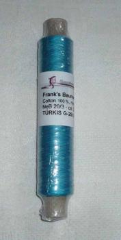 Frank´s Cotton - Thread 20/3 Türkis 29