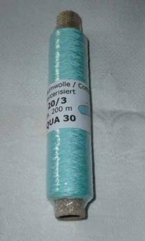 Frank´s Cotton - Thread 20/3 Aqua 30