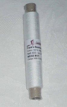 Frank´s Cotton - Thread 30/3 White 01/02 wam