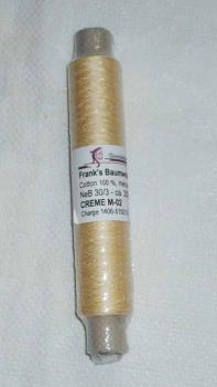 Frank´s Cotton - Thread 30/3 Creme 02