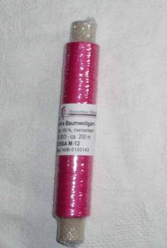 Frank´s Baumwoll - Garn 30/3 Fuchsia 12