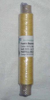 Frank´s Cotton - Thread 30/3 yellow 50