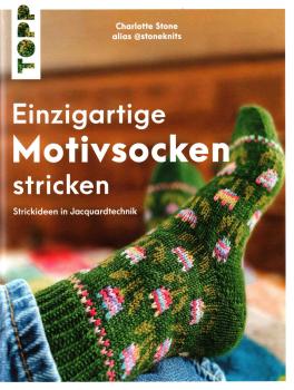 Einzigartige Motivsocken stricken