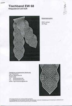 Tischband EW 68 von Inge Theuerkauf