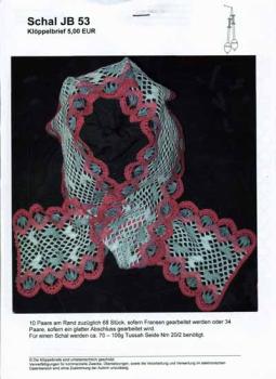 Scarf JB 53 by Inge Theuerkauf