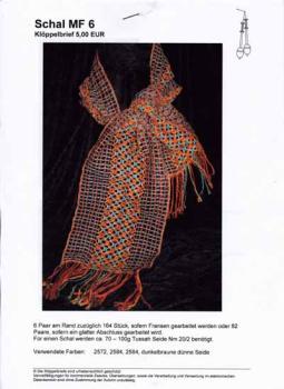 Scarf MF 6 by Inge Theuerkauf