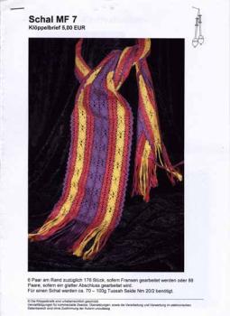 Scarf MF 7 by Inge Theuerkauf