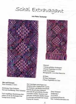 Scarf Extravagant by Petra Tschanter