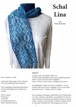 Pattern Scarf  Lina by Petra Tschanter