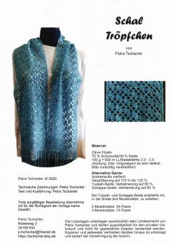 Schal Tröpfchen von Petra Tschanter