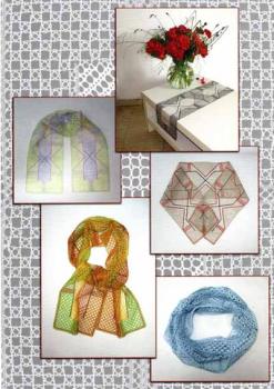 Pattern Scarf four seasons by Ulrike Voelcker