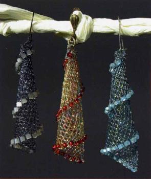 Jewellery with beads by Ulrike Voelcker