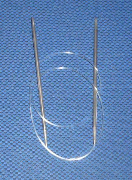Rundstricknadel 4mm ca. 80 cm lang