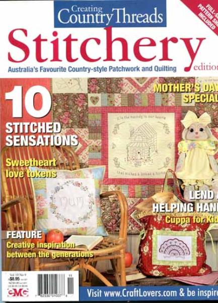 Creating Country Threads Stichery Vol 10 No. 9