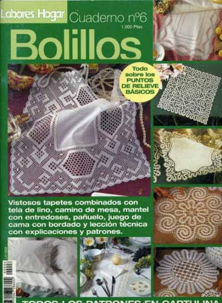 Labores del Hogar Bolillos Cuaderno no 6