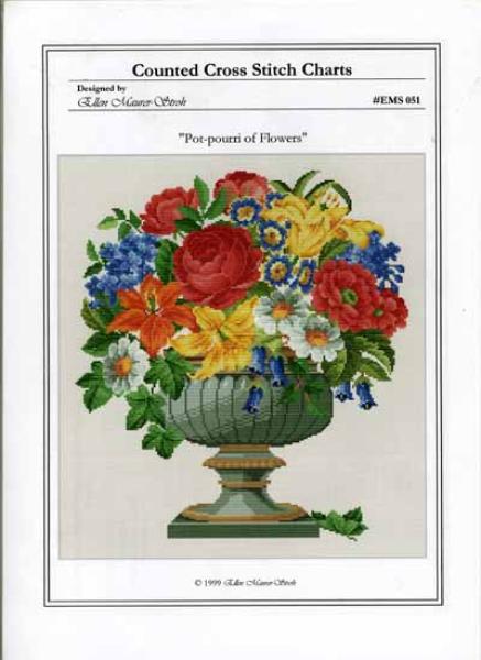 Pot-pourri of Flowers by Ellen Maurer-Stroh