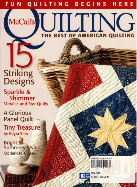 McCall´s Quilting May/June 2015