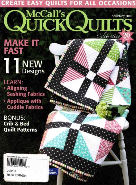 McCall´s Quilting April/May 2016