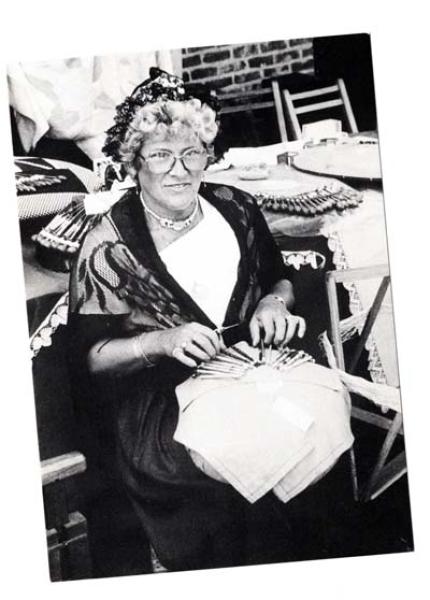 Postkarte  Kantclub "De Spinne", Torhout