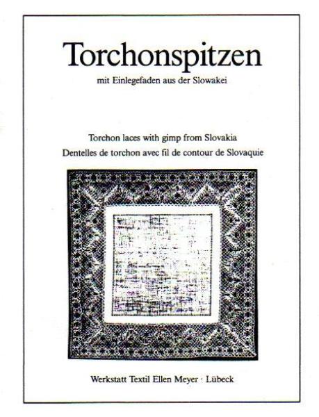 Torchonspitzen mit Einlegefaden aus der Slowakei