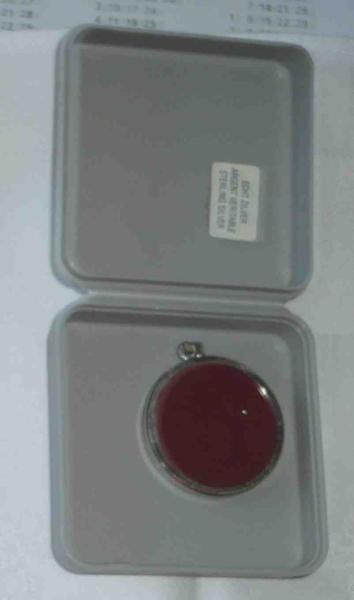 Anhänger zum Spitze einlegen Silber Durchmesser ca 3,4 cm