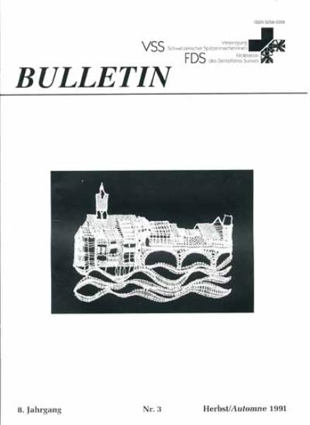 Bulletin VSS 8. Jahrgang Nr. 3 Autum 1991