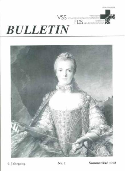 Bulletin VSS 9. Jahrgang Nr. 2 Summer 1992