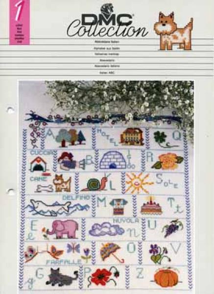 DMC Collection 1 Alphabet aus Italien