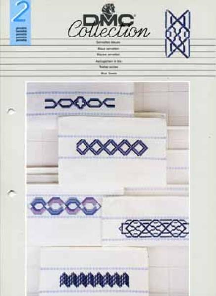 DMC Collection 2 Blaue Servietten