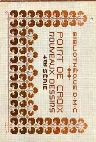 Bibliotheque DMC - Point de Croix 4. Serie