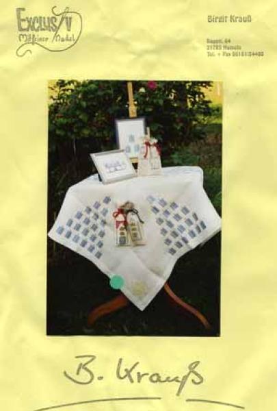 Blue Candletablecloth