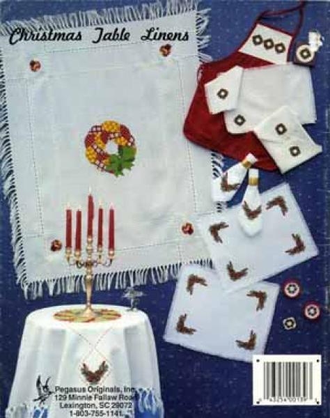 Christmas Table Linens by Gianna M. Padgett