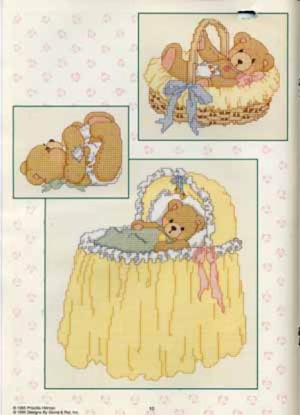 Cherished Teddies for the Nursery von Priscilla Hillmann