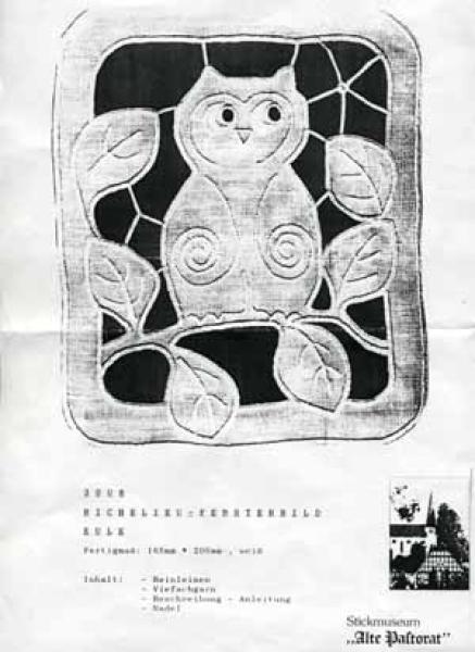 Cutwork Owl