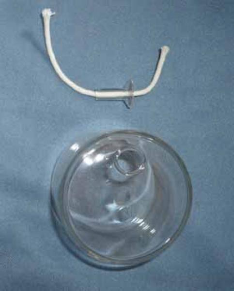 Öllampen aus Glas