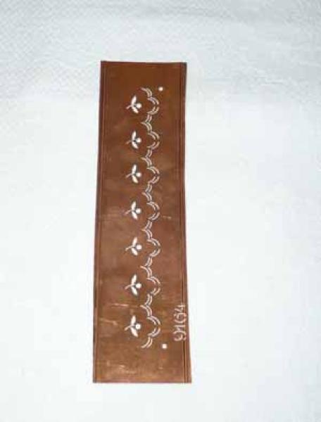Copper stencil No. 9164 border