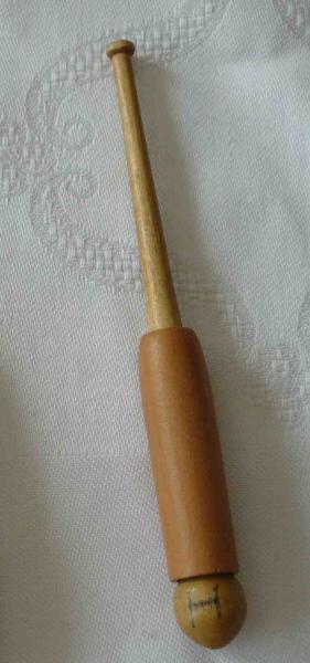 Hülsenklöppel ca 11,5 cm lang