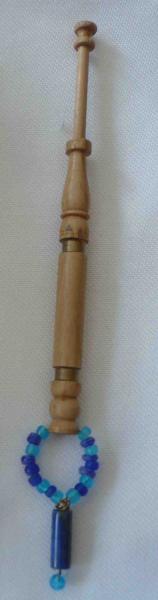 Englischer Klöppel mit Perlen ca 9,8 cm