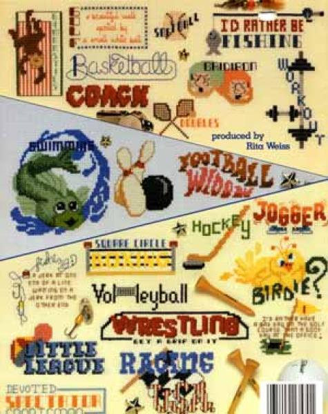 50 Cross stich Sports Designs