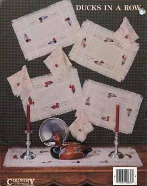 Ducks in a row Country Cross-Stitch Book 36
