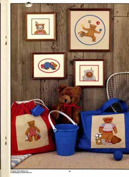 Gordon Fraser´s A Bear Holiday Designs By Gloria & Pat Book 69