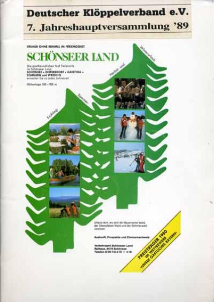 Kongressmappe DKV Schönseer Land 1989