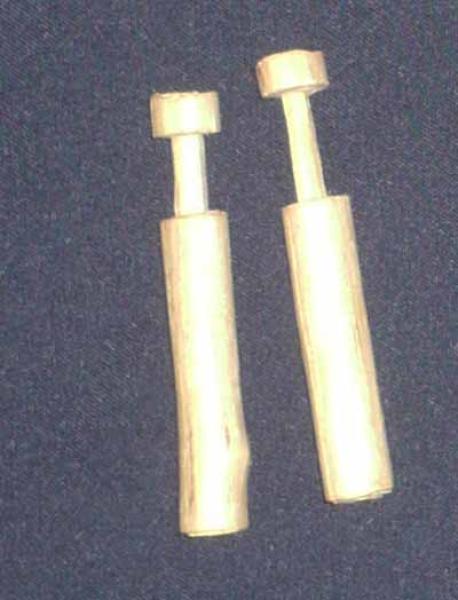 Paar Miniklöppel ca 5,6 cm