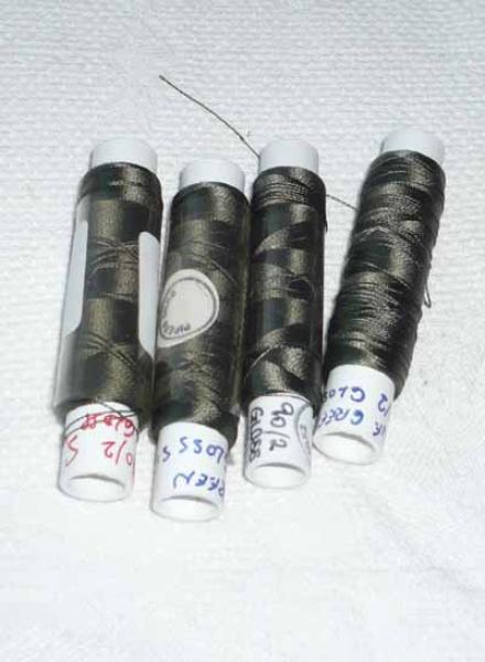 Stone Green Pipers Silk 90/2 gloss
