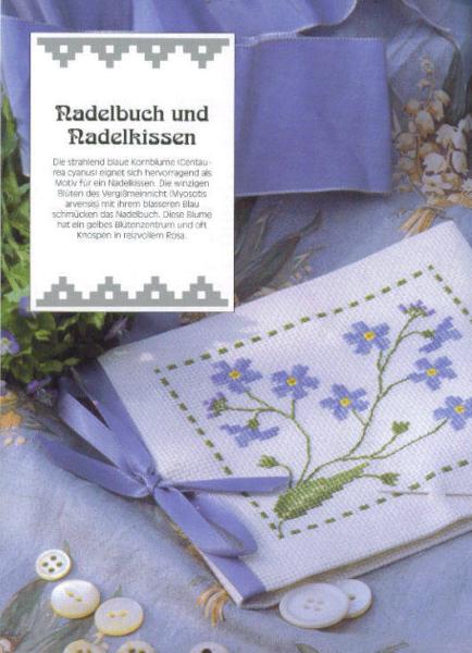 Kreuzstichmuster "Blumen"