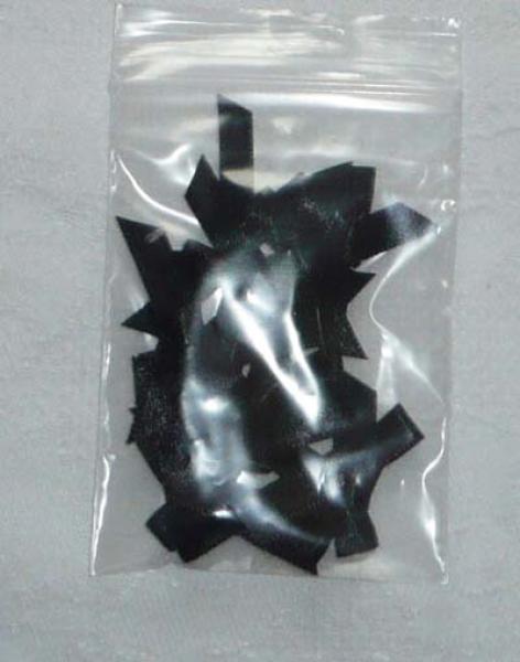 Deko Schleifen für Karten Schwarz 10 Stck 5 mm