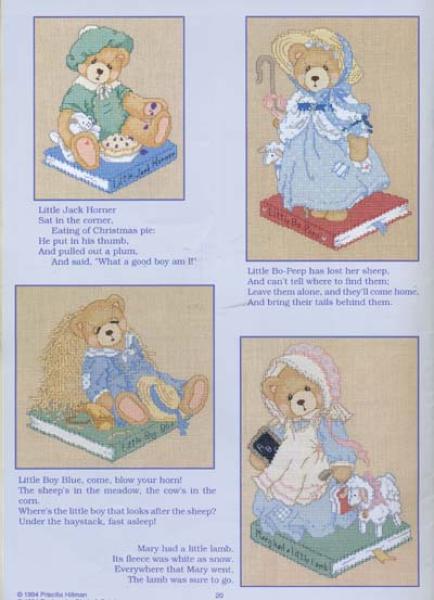 Cherished Teddies Nursery Rhymes von Priscilla Hillmann
