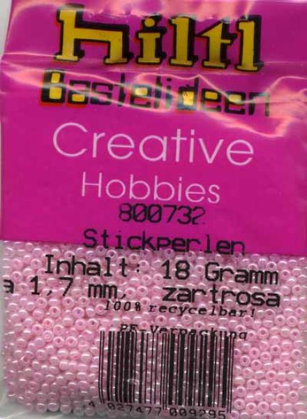 Rocailles 1,7 mm pink