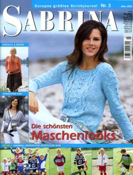 Sabrina Knitting March 2006