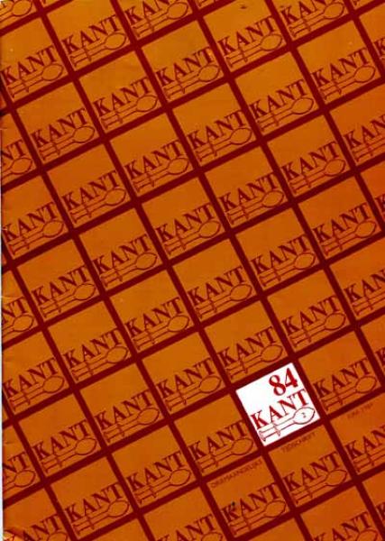 Zeitschrift Kant 2/1984